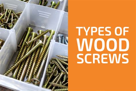 6 Different Types of Wood Screws (& Their Usecases) - Handyman's World