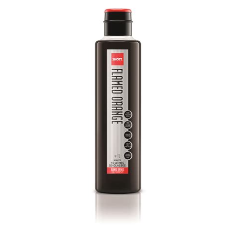 Shott Flamed Orange Syrup Flavoured Syrups Smiths Of London