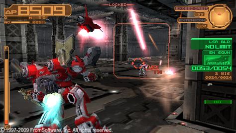 Armored Core Silent Line Portable Psp Homegame Emu