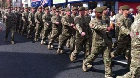 Mercian Regiment To Get New Colours Bbc News