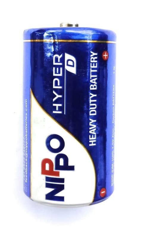 Nippo Hyper R P Um Uh V Zinc Carbon Battery Heavy Duty Battery