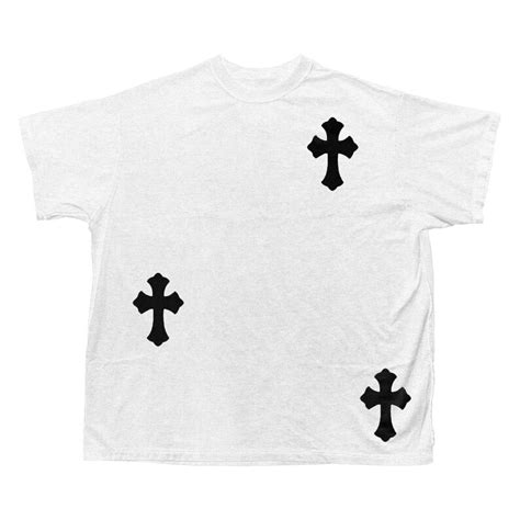 Tshirt With Cross Y2k Clothing Etsy