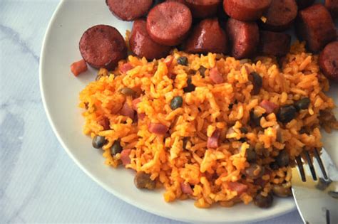 Puerto Rican Spanish Rice Recipe | Dandk Organizer