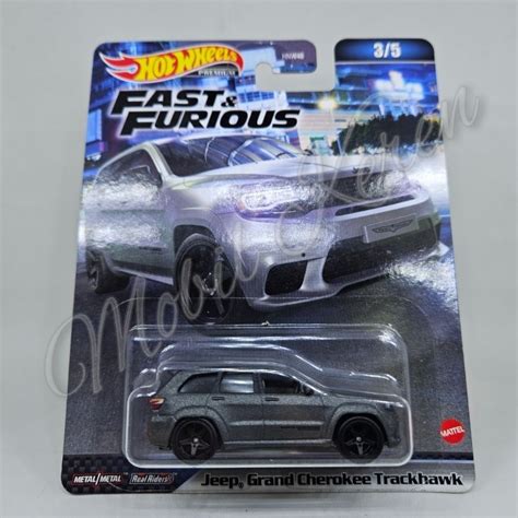 Hot Wheels Premium Fast Furious Jeep Grand Cherokee Trackhawk Black Shopee Malaysia