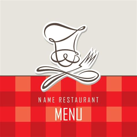 Premium Vector Chef Menu Design