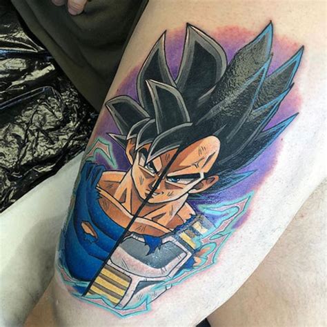 Goku Ultra Instinct Tattoo Designs Omahdesignku