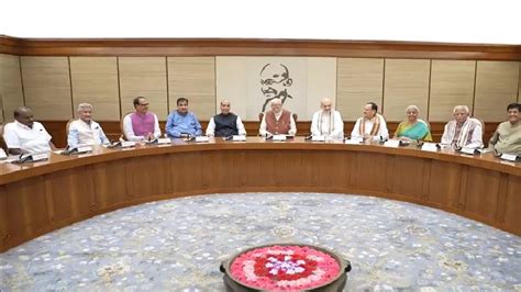 Pm Modi Cabinet Complete List Of Ministers And Their Portfolios