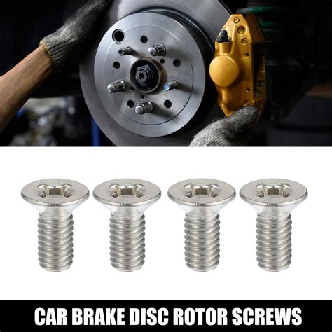 Pcs Brake Disc Rotor Screws Bolts Kit H For Honda Accord