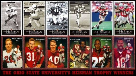 THE OHIO STATE UNIVERSITY'S HEISMAN TROPHY WINNERS | Buckeye nation ...