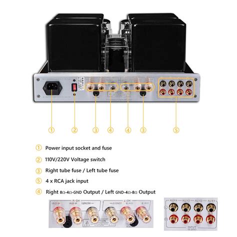 Yaqin Mc B Kt Hifi Vacuum Tube Push Pull Integrated Amplifier