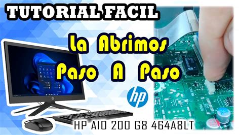 Como Abrir Una Computadora Aio Hp G Como Actualizar Una