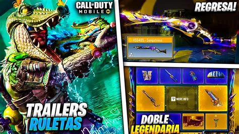 Regresa La Escopeta Legendaria Ruleta Con Doble Legendaria Y Trailers