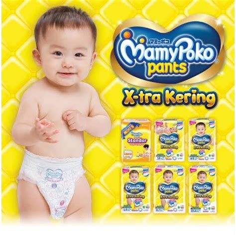 Jual Mamy Poko Pants X Tra Kering Kemasan Renceng Shopee Indonesia