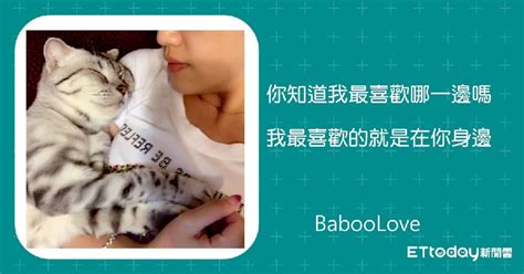 Baboolove 貓奴狗僕 撩寵語錄 撩寵金句大募集 心動瞬間通通撩進心坎裡 Ettoday新聞雲