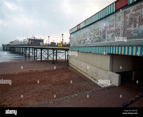 Paignton pier Stock Photo - Alamy