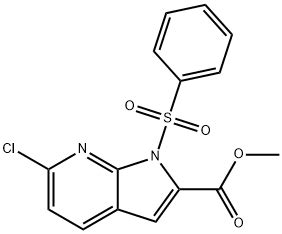 Methyl Benzenesulfonyl Chloro H Pyrrolo B Pyridine