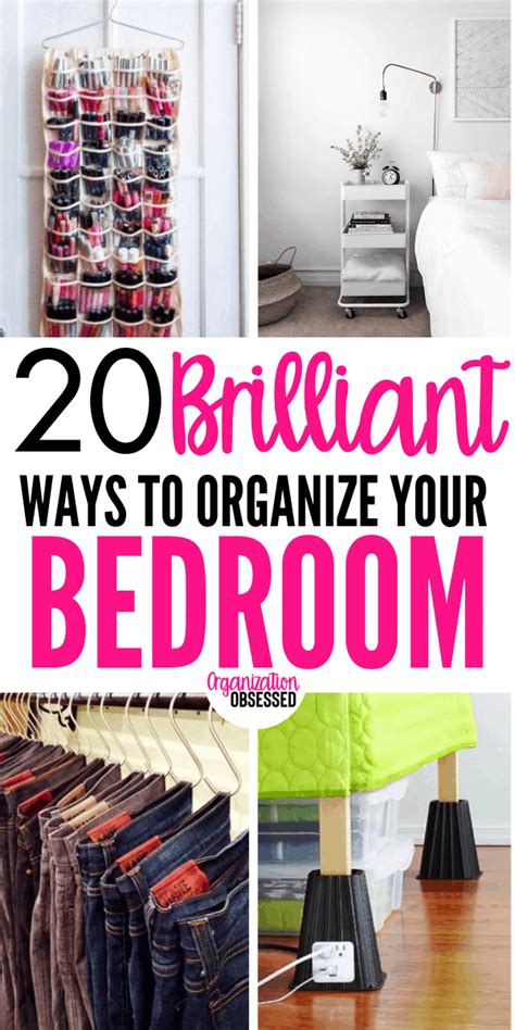 20 Amazing Organization Hacks That Will Transform Your Bedroom