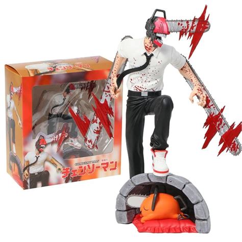 Cm Anime Figure Chainsaw Man Denji Denji Power Action Figure Chainsaw