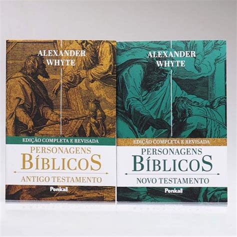 Box 2 Livros Personagens Bíblicos Antigo e Novo Testamento