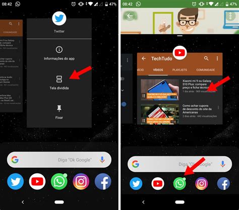 Como Dividir A Tela No Android Pie E Usar Dois Apps Ao Mesmo Tempo