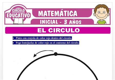 El Circulo Para Niños De Tres Años Fichas Gratis