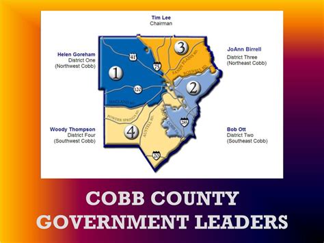 Ppt Cobb County Government Leaders Powerpoint Presentation Free