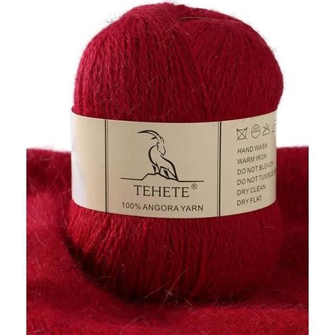 Angora Fil De Laine Tricoter Pelote De Laine Crochet Plis