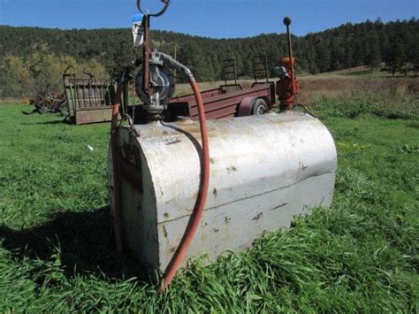 Mobil 100 Gal Diesel Fuel Tank Mcpherson Auction And Realty