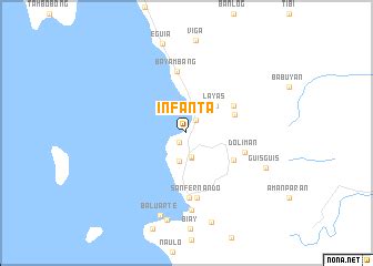 Infanta (Philippines) map - nona.net