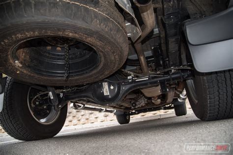 2018 Mazda BT 50 GT Rear Suspension PerformanceDrive