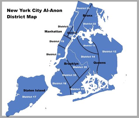 Districts Of Nyc Map - Gabey Betteanne