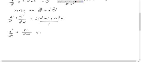 SOLVED:The displacement of a simple harmonic oscillator is given by x=a ... 