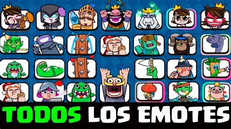 Todos Los Emotes De Clash Royale 2024 All 358 Clash Royale Emotes