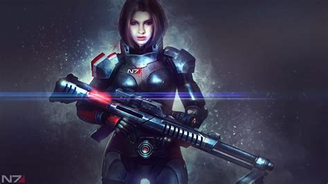 Mass Effect Wallpaper Femshep