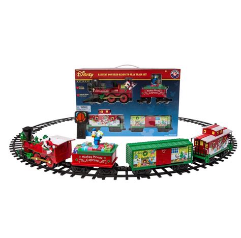 Disney Mickey Mouse 37 Piece Christmas Tree Train Set RZHomestore