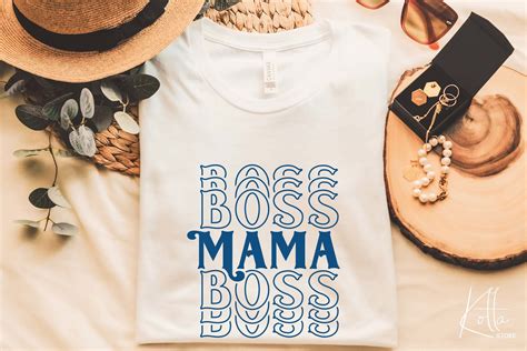 Boss Mama Graphic by Kottastore · Creative Fabrica