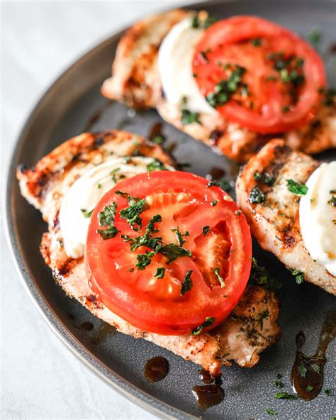 Grilled Caprese Chicken