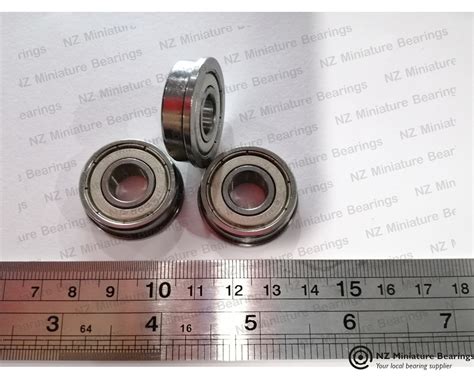 F X X Mm F Zz Flanged Bearing