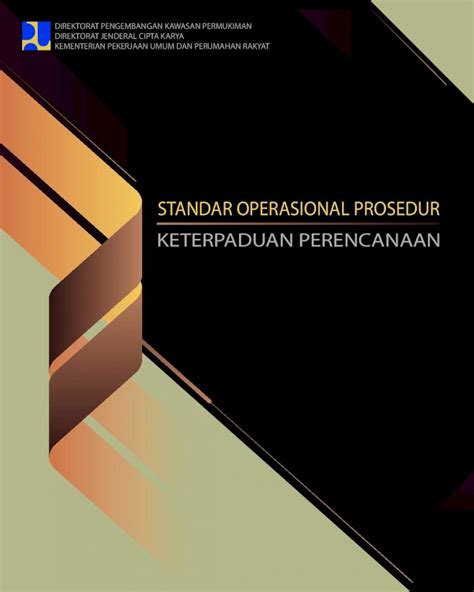 Pdf Standar Operasional Prosedursim Ciptakarya Pu Go Id Sipkp Assets