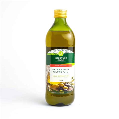 Cold Pressed Extra Virgin Olive Oil Litre Lifestyle Foods