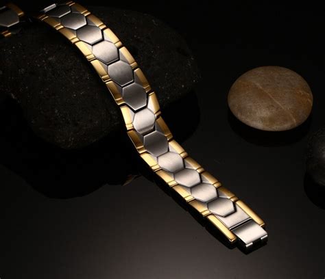 Modyle Goud Kleur Mannen Armband Sieraden Energie Grandado