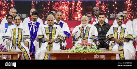 Chennai India September 30 2019 Prime Minister Narendra Modi At IIT