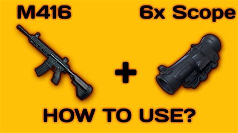 How To Use M X Scope Pubg Mobile Youtube