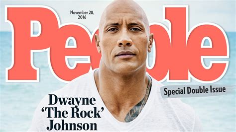 Dwayne The Rock Johnson Named Peoples Sexiest Man Alive