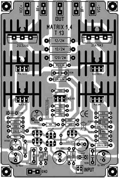 3000 Watt Power Amplifier Circuit Diagram 3000 Watt Amplifie