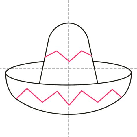 How To Draw A Sombrero In 6 Easy Steps For Kids