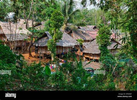 Hill Tribes Village In Chiang Rai Northern Thailand Thailand Asia