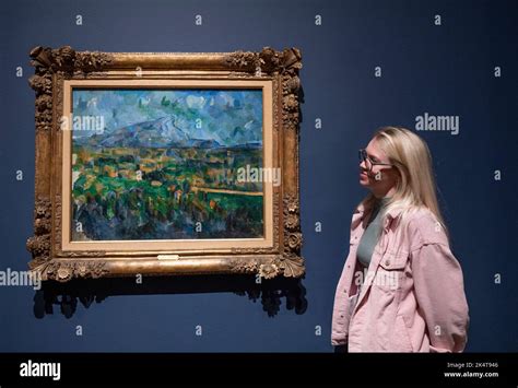 Tate Modern Londra Regno Unito 3 Ottobre 2022 La Mostra Ey Cezanne