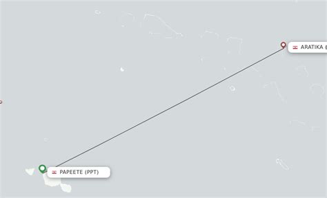 Direct Non Stop Flights From Papeete To Aratika Schedules