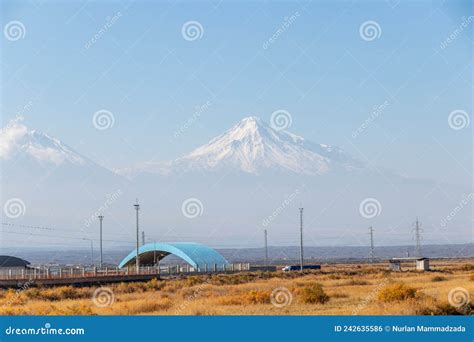 Mount Ararat Or Agri Between Turkey And Armenia Dilucu Border Gate Of